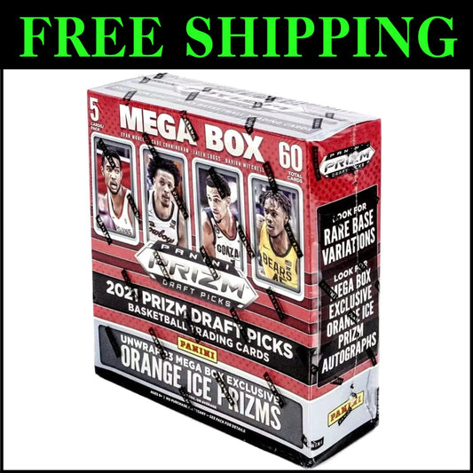 Premium 2021-22 Prizm Draft Picks Basketball Cards - 60 Count Collector's Box
