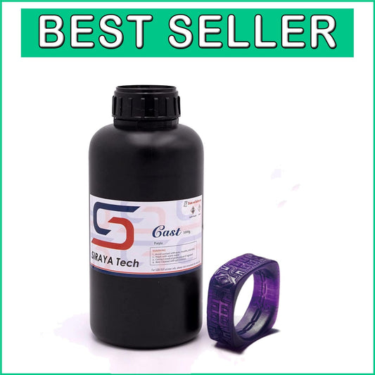 Easy to Use Cast 3D Printer Resin - 1kg High Precision for Jewelry & Metal Parts