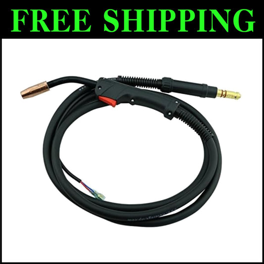 100A Air Cooled MIG Gun Torch with Spade Terminals - Lincoln K530-5 Compatible