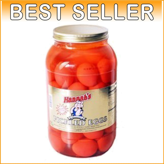 46 Count Gallon Jar of Pickled Eggs - Savory Southern Treat
