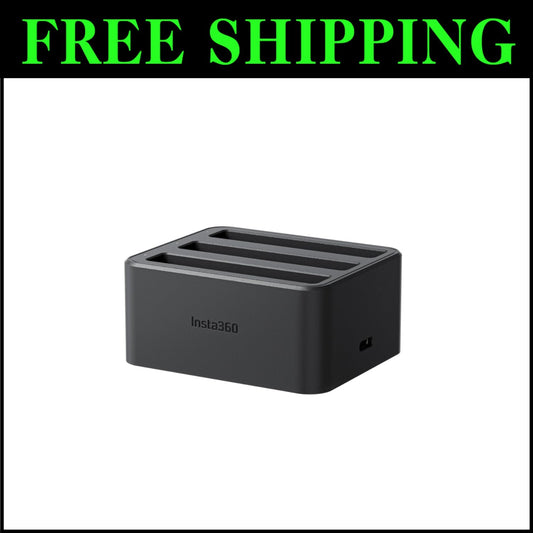 Intelligent USB-C Fast Charger Hub - Charges Up to 3 Batteries Simultaneously