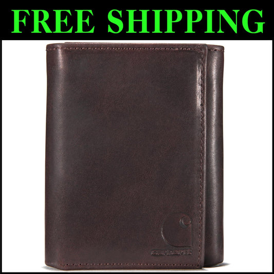 Men's Oil Tan Leather Wallet - Six Credit Card Slots for Modern Life