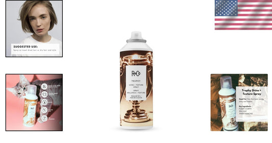 Citrus Volumizing Texture Spray for All Hair Types - 6 oz by Trophy Shine