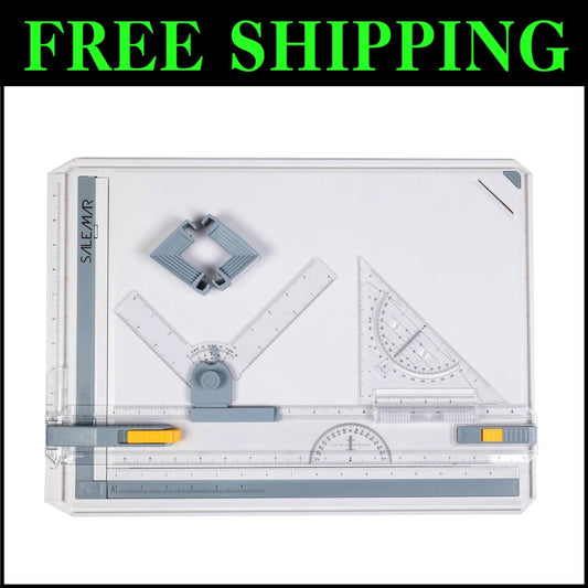 Versatile A3 Drawing Board with Comprehensive Drafting Tools for Professionals