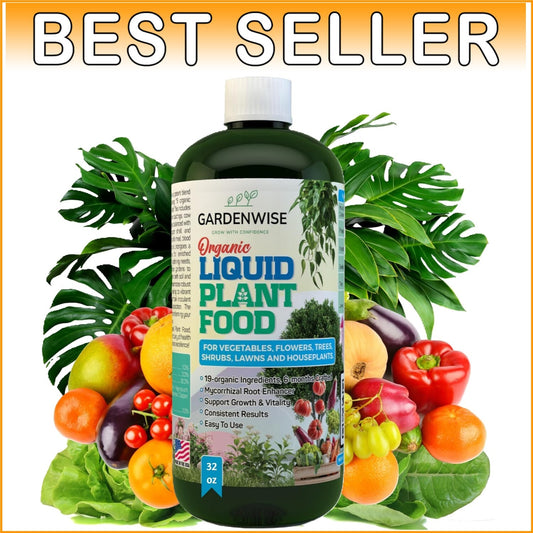 All-Purpose Organic Plant Fertilizer 32 oz – Boost Indoor & Outdoor Growth