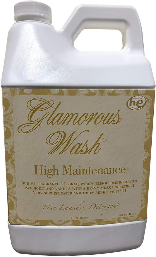 Eco-Friendly 64 oz Floral Musk Detergent - Tyler Candle Co High Maintenance Wash