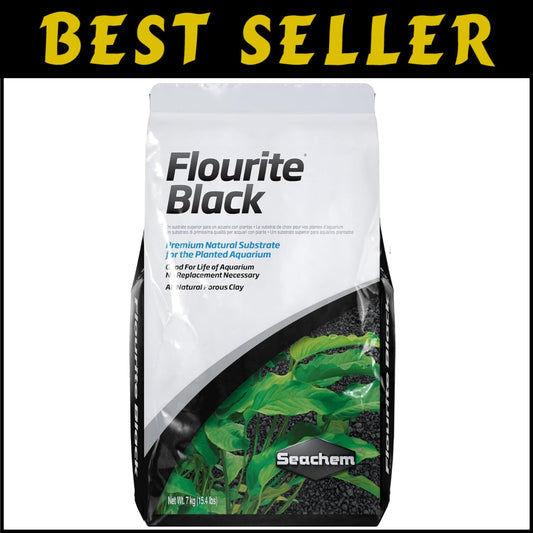 Stable Flourite Black Clay Gravel - Ideal Substrate for Thriving Aquatic Plants