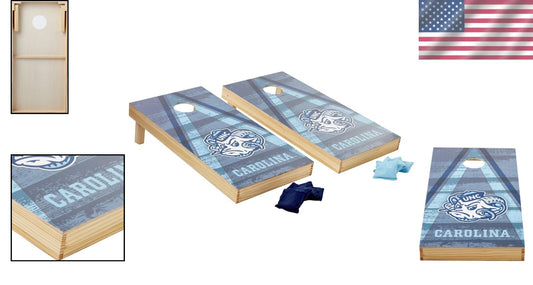 Official NCAA 2' x 4' Cornhole Tournament Set with Bean Bags - Tailgate Ready