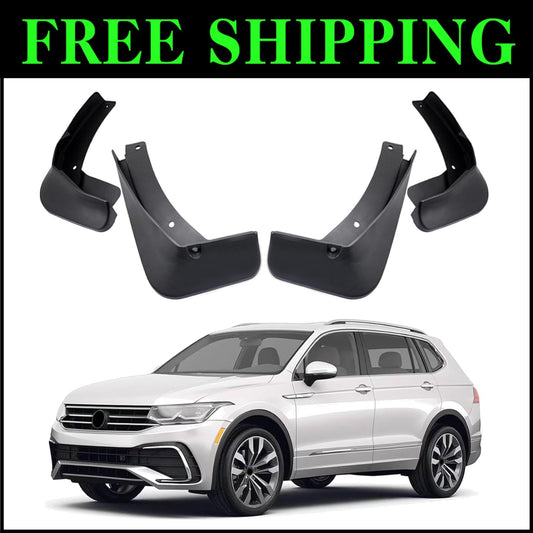 Precision-Fit Mud Flaps for VW Tiguan R-Line 2018-2024 - Kit with Installation