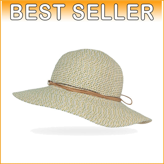 Stylish Packable Women's Sun Hat with Adjustable Fit & Leatherette Band