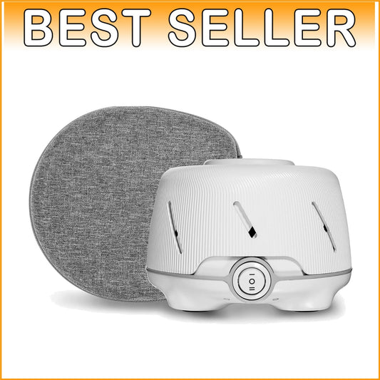Dohm Gray & White Noise Machine Set with Protective Travel Case for Sleep Help