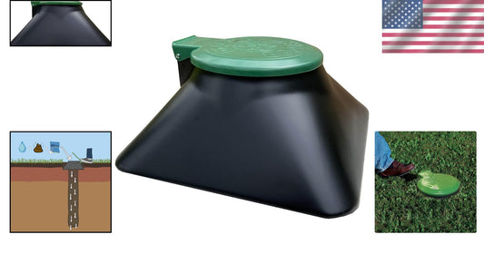 Original In-Ground Dog Waste Disposal System, 5-Gallon Capacity, Eco-Friendly