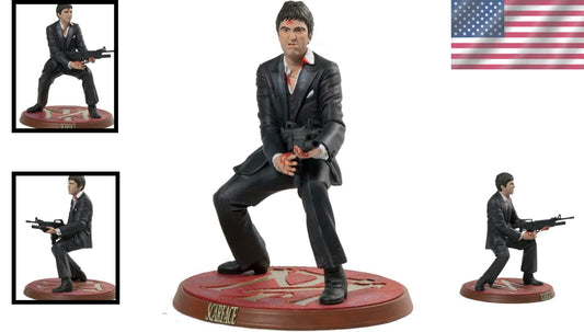 Exclusive 7-Inch Bloody Tony Montana Figure with Colt AR-15 - Limited Edition