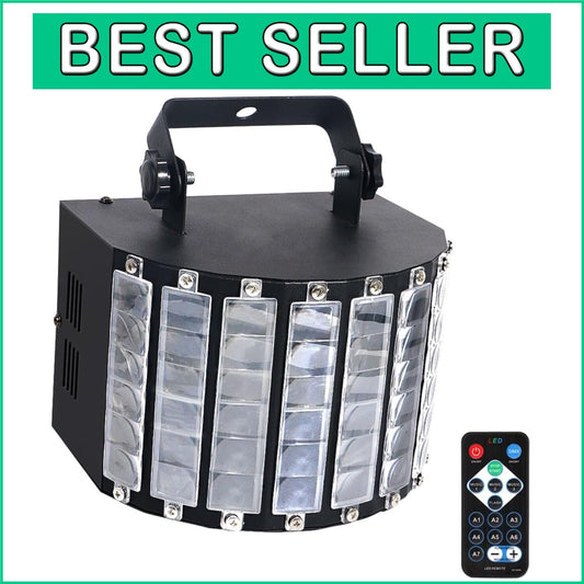 Durable 27W Sound Activated DJ Light - Remote-Controlled for Parties & Weddings