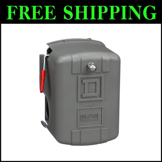 125 Psi Air Compressor Pressure Switch with 2-Way Release Valve & Auto Cut-Off