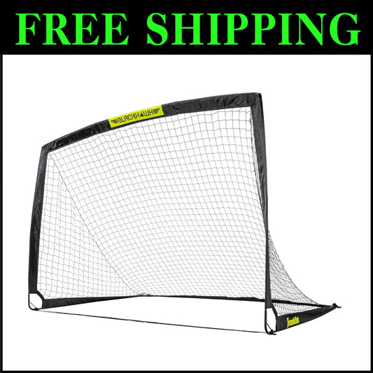 Blackhawk Lightweight 6' x 4' Soccer Goal - Perfect for Indoor and Outdoor Use