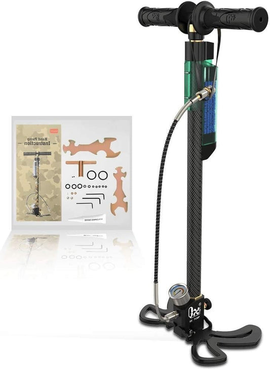 Efficient 3.5 Stage High-Pressure Hand Pump for Air Rifles & Paintball Gear