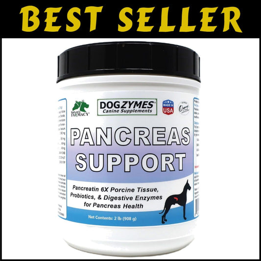 Affordable Quality Pancreas Support Powder for Dogs - 2 Pounds, USA Made