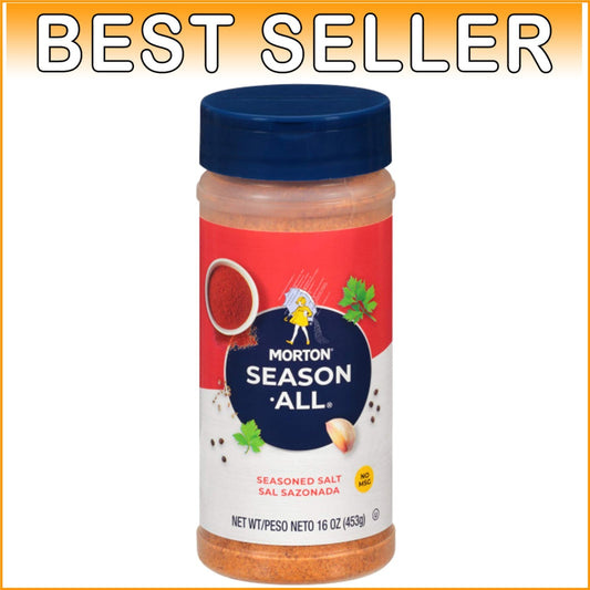 All-Purpose Season-All Seasoned Salt Canister, 16oz - Ideal for All Seasons