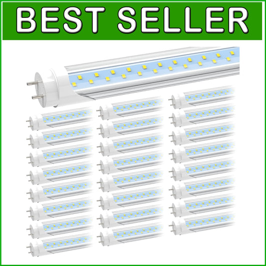 Durable 4FT LED Type B Tube Bulbs - Instant Brightness, Long-Lasting Design