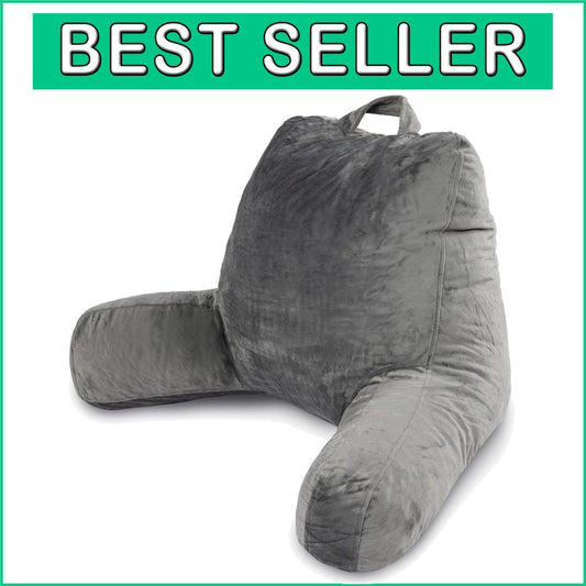 Adjustable Reading Pillow with Shredded Memory Foam - Soft Support for All Ages
