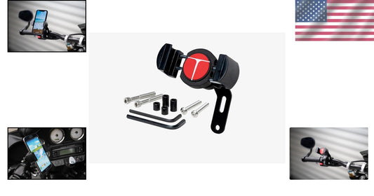 Durable Non-Slip Motorcycle Phone Holder - Compatible with All Smartphones