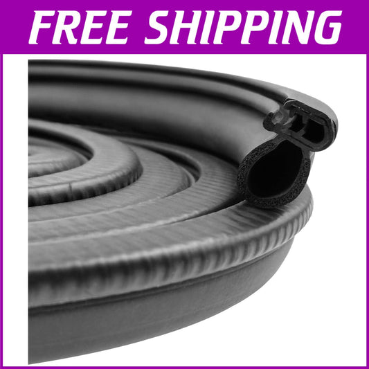 Durable 50Ft Rubber Seal Strip for Cars, RVs, and Boats - Easy Installation