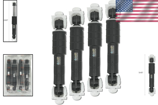 Durable 4-Pack Shock Absorbers for Kenmore, Whirlpool Washers - Noise Reduction