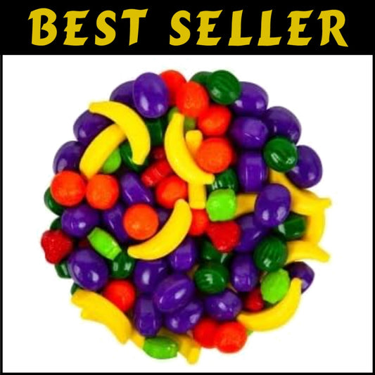 Fruitz Runtz 5LB Assorted Fruit Flavor Hard Candy - Ideal for Vending Machines