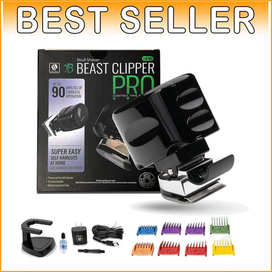 Beast Clipper Pro: Cordless DIY Haircut Kit for Professional Home Grooming