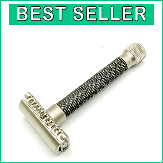 Customizable Shaving - Parker Variant Double Edge Safety Razor with Brass Handle