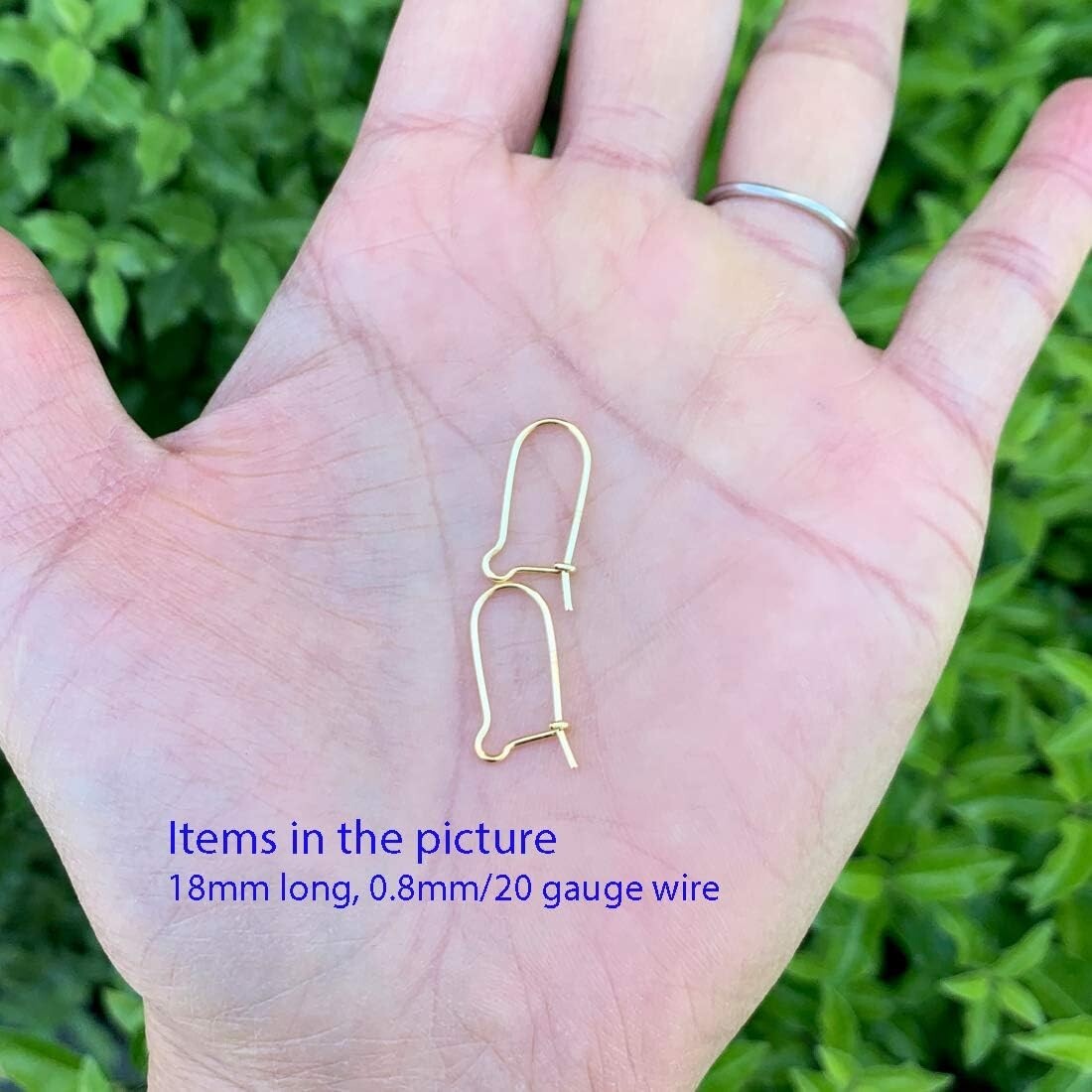 30pcs Gold Plated Sterling Silver Kidney Earring Hooks for Elegant DIY Jewelry