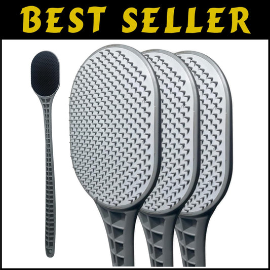 Versatile Back Scratcher & Exfoliator with 368 Contact Points – Relaxation Aid
