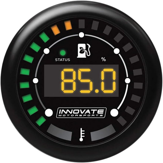 Dual Function Innovate MTX-D Ethanol & Fuel Temperature Gauge - Easy Install Kit