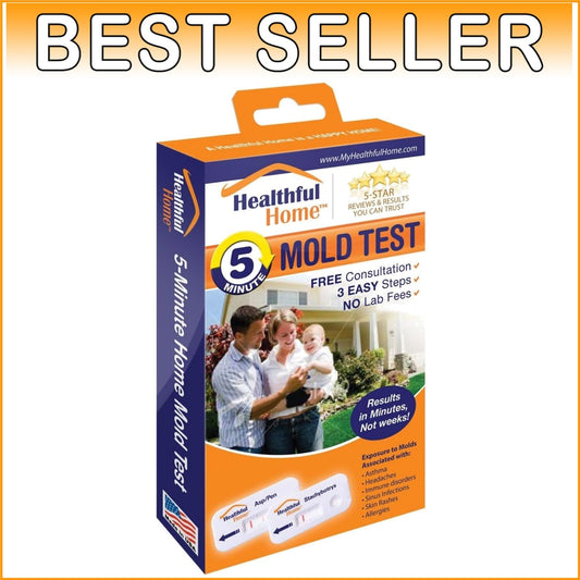 5-Minute Mold Test Kit - Detect Aspergillus & Stachybotrys with Expert Guidance