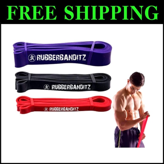 Customizable Resistance Bands Set with E-Guide — Strength, Stretch & Flexibility