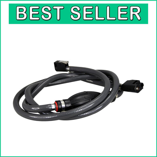7ft Ethanol-Compatible Fuel Hose with Alcohol Resistant Material & Rubber Primer