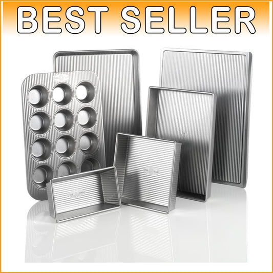 Essential Nonstick 6-Piece Bakeware Set – Perfect for Home and Commercial Use