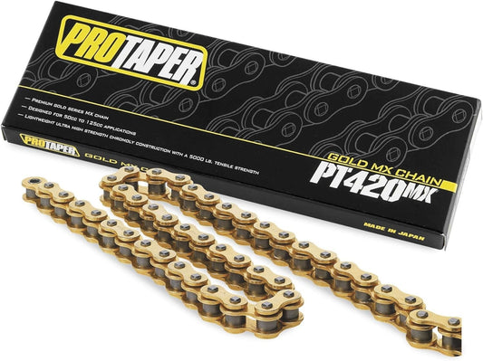 420MX Premium Gold Series Chain - Lightweight Magnesium 134 for Performance