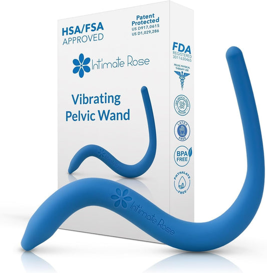 Vibrating Pelvic Wand for Pain Relief - Doctor-Designed Therapy for Men & Women