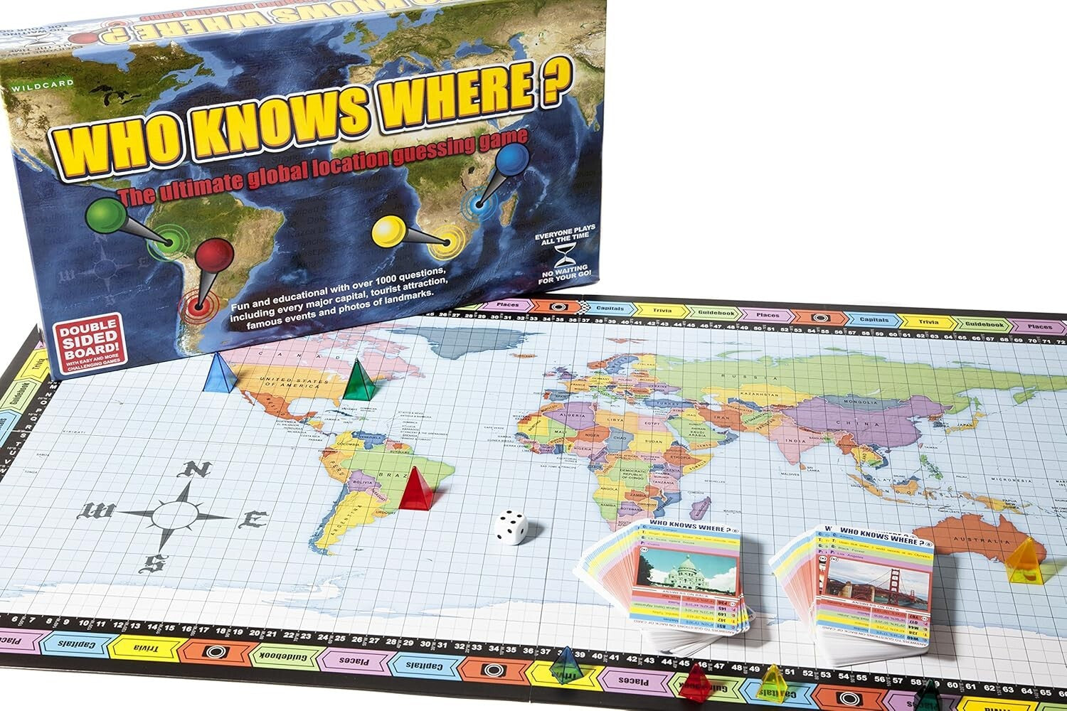 Who Knows Where? - A Fun & Competitive Geography Learning Game for Families