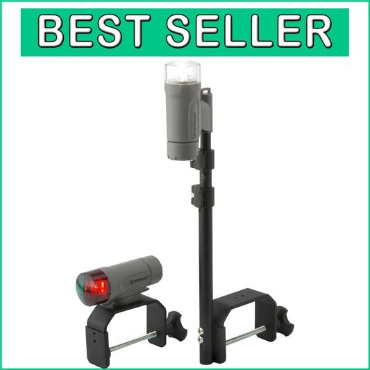 Waterproof Portable Navigation Light Kit - LED Clamp-On Boat Safety Solutions