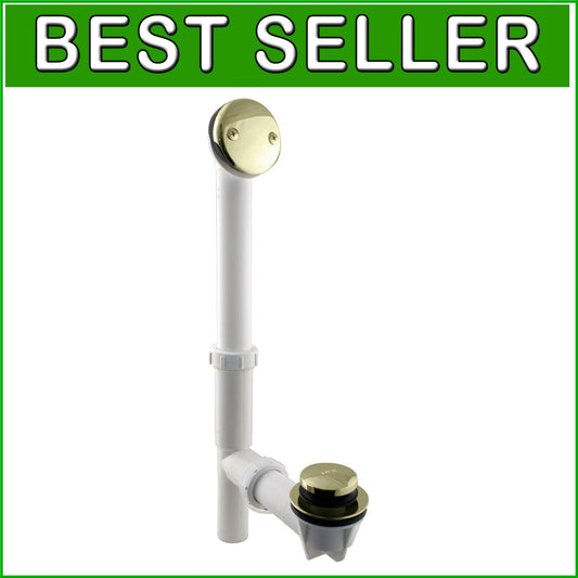 ADA Compliant 1-1/2" Bath Waste Drain Kit with Stylish Overflow Stopper