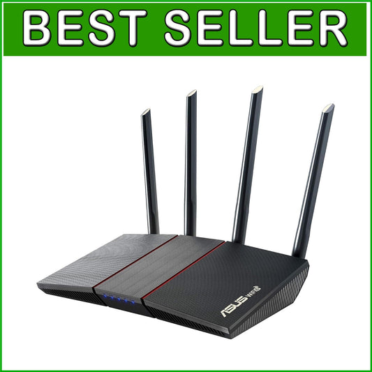 Fast WiFi 6 Router with Lifetime Security and Parental Control - 3000 Sq Ft