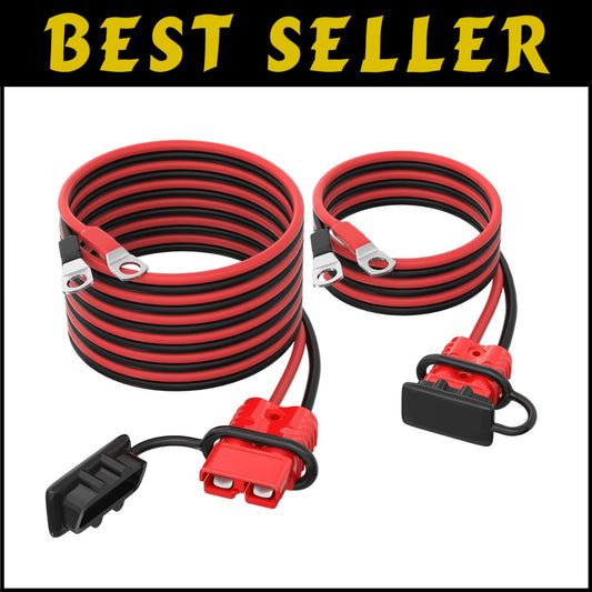 175A Heavy-Duty Battery Quick Disconnect Connector with 14FT 2AWG Copper Wire