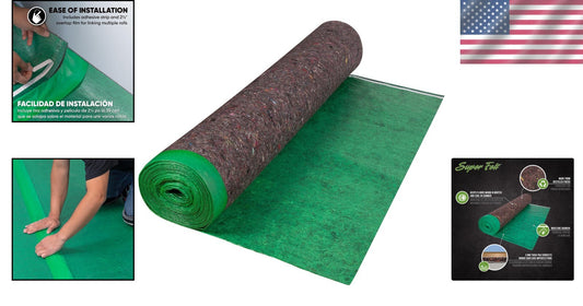 Sound-Absorbing 3 mm Super Felt Premium Underlayment - 360 sq. ft. Coverage
