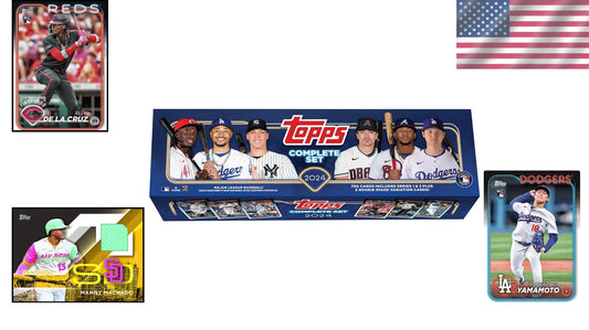 2024 Baseball Complete Card Set - Factory Sealed, Lightweight & Portable