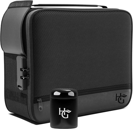 Durable Smell Proof Bag & Airtight Case - Maximum Freshness with Lock System