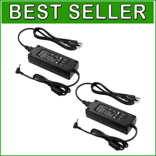 2-Pack 12V 10A Power Source - Ideal for LED Luminaries & Monitors, 120W Output