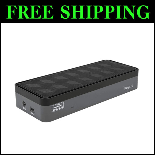 4K UHD Docking Station: 5 USB Ports & Gigabit Ethernet for Ultimate Connectivity